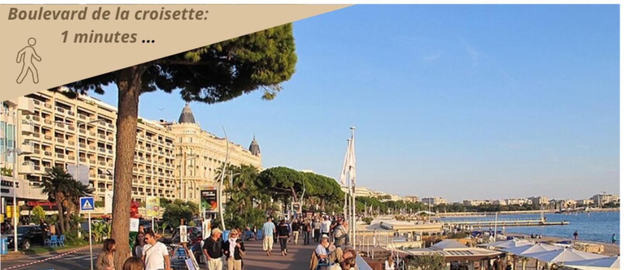 F2 Rue Saint Honore L, Hypercentre Proche Du Palais Des Festivals * Cannes
